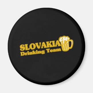 Slovakia Drinking Team Magnet