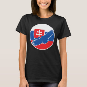 Slovakia Eagle Slovak National Animal Flag T-Shirt