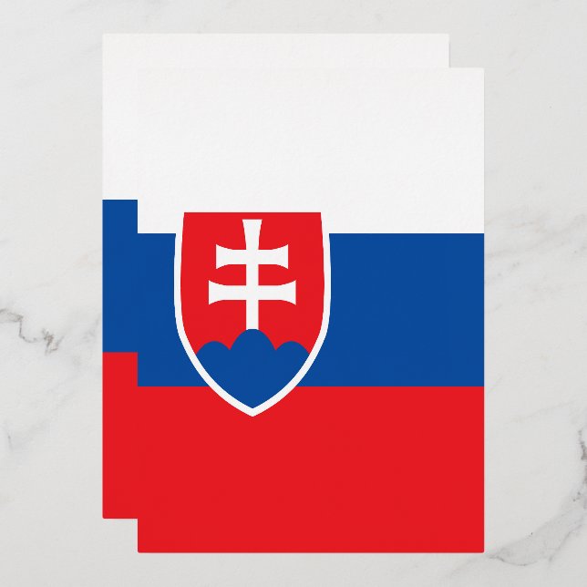 Slovakia flag (Front/Back)