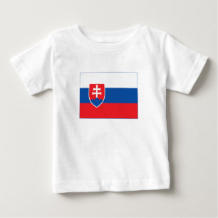 Slovakia Flag Baby T-Shirt