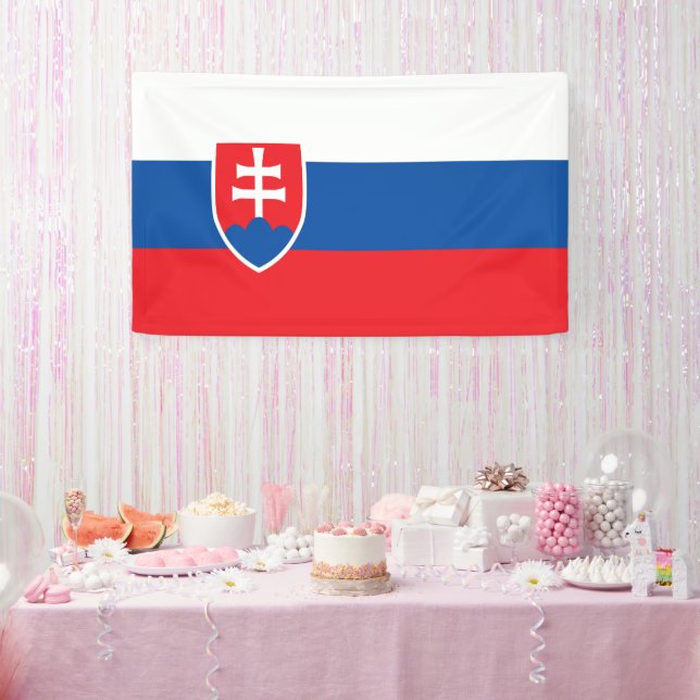 Slovakia flag banner (Party)