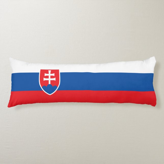 Slovakia flag body cushion (Front)