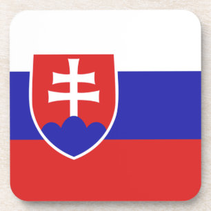 Slovakia Flag Coaster