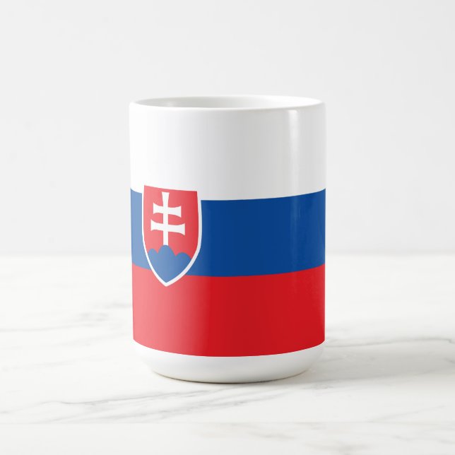 Slovakia flag coffee mug (Center)