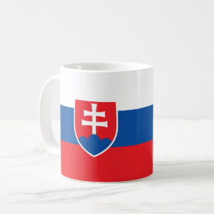 Slovakia Flag Coffee Mug