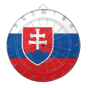 Slovakia Flag Dartboard