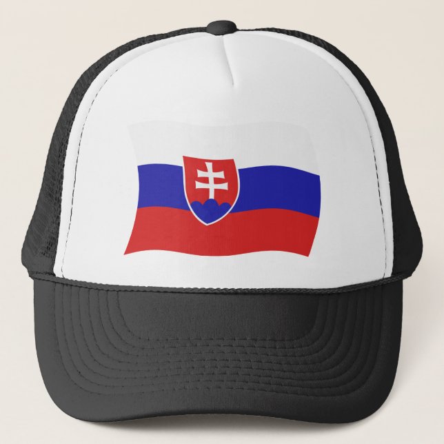 Slovakia Flag Hat (Front)