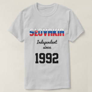 Slovakia Flag Independence Celebration T-Shirt