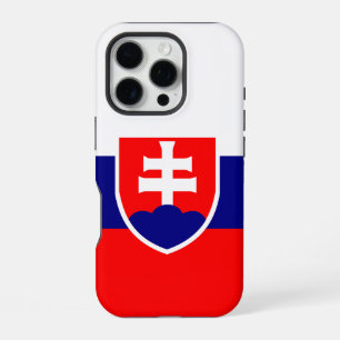 Slovakia Flag iPhone 16 Pro Case