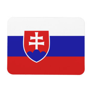 Slovakia Flag Magnet