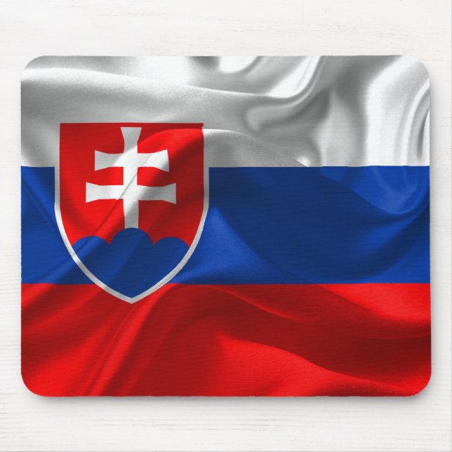 Slovakia flag mouse pad (Front)