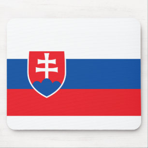 Slovakia Flag Mouse Pad