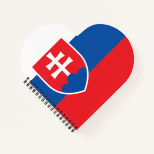 Slovakia Flag Notebook
