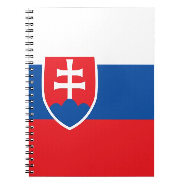 Slovakia flag notebook (Front)