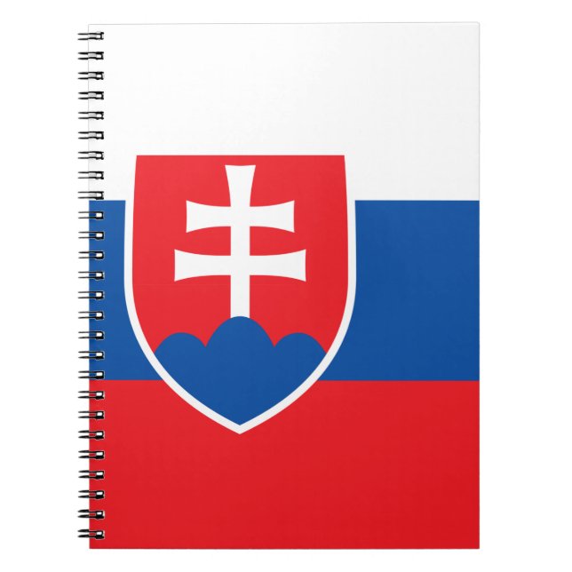Slovakia Flag Notebook (Front)
