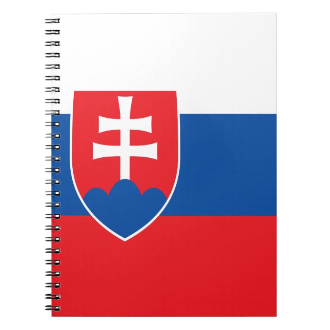 Slovakia Flag Notebook (Front)