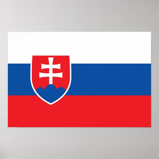 Slovakia Flag Poster (Front)