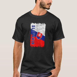 Slovakia flag Slovensko Bratislava T-Shirt