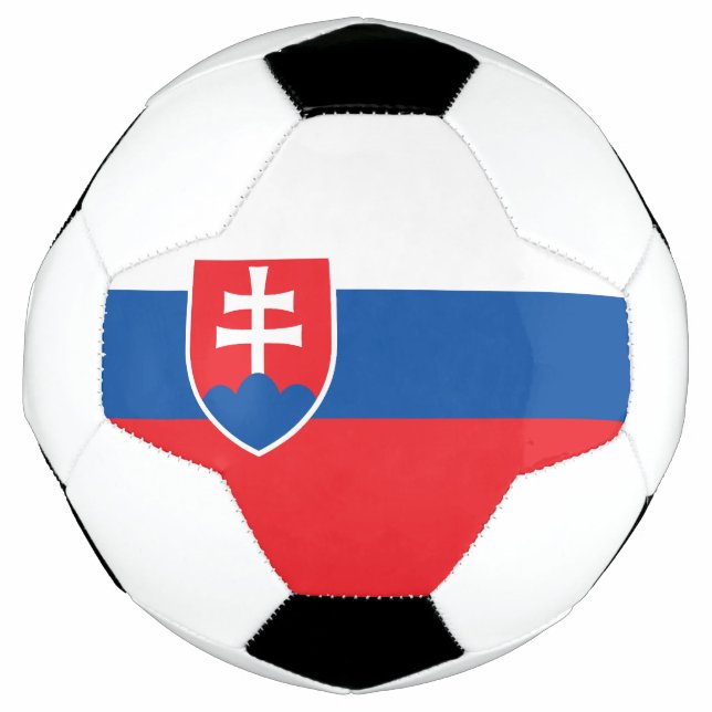 Slovakia Flag Soccer Ball (Front)