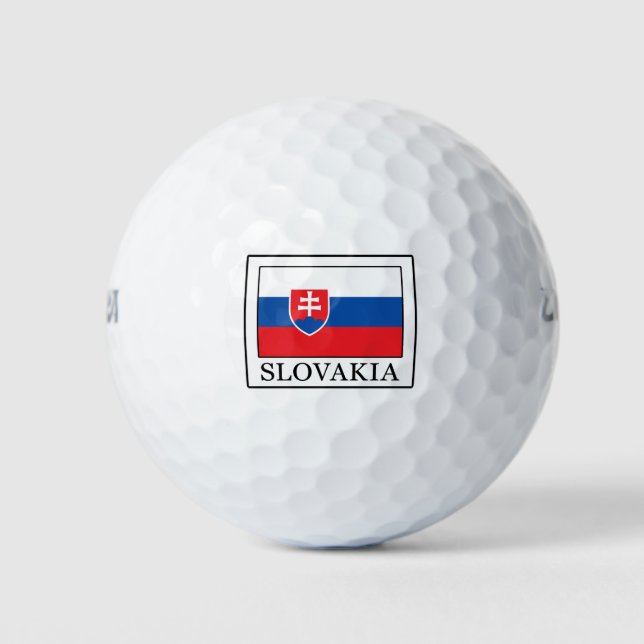 Slovakia Golf Balls (Front)