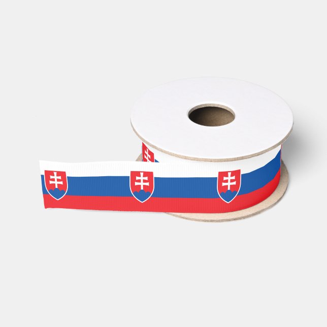 Slovakia Grosgrain Ribbon (Spool)