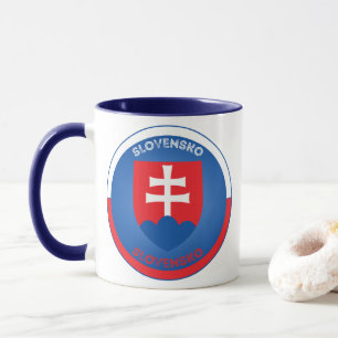 Slovakia Heritage Emblem Mug