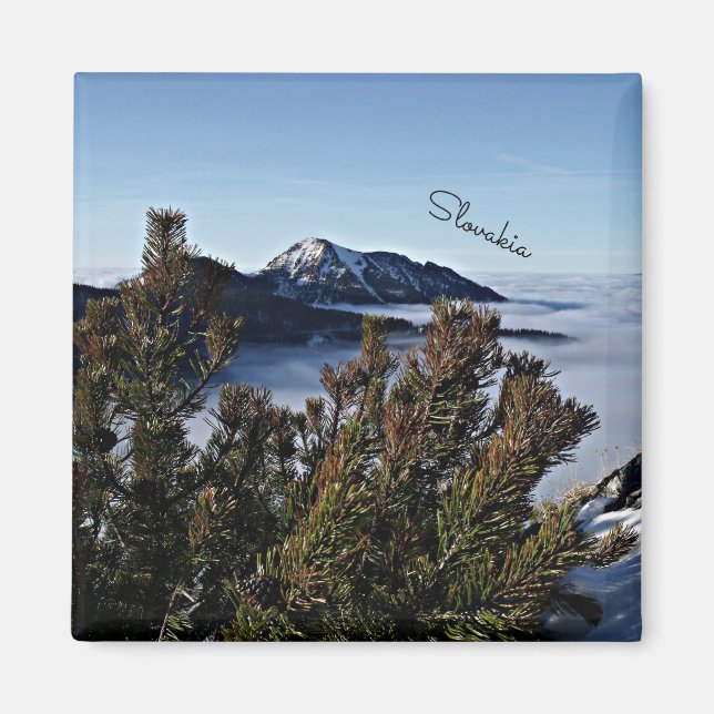 Slovakia in Winter Magnet (Front)