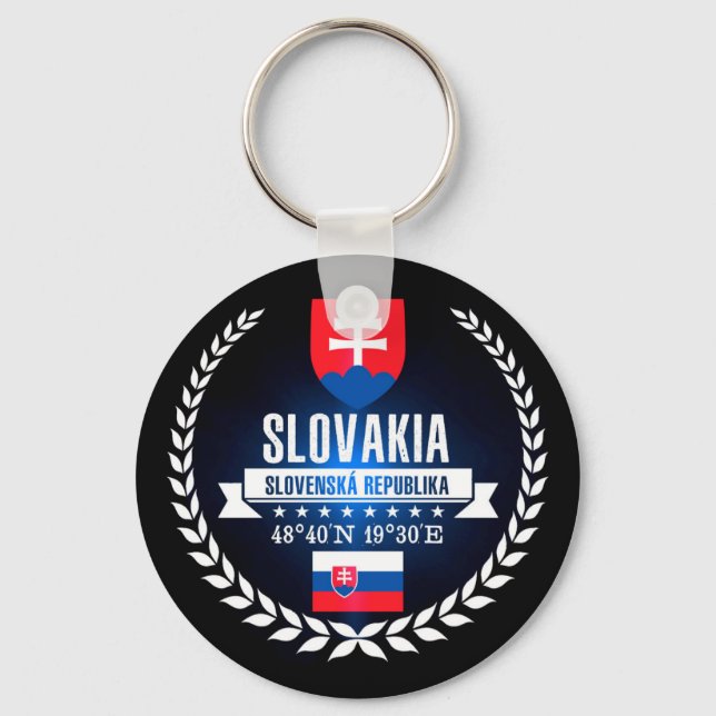 Slovakia Key Ring (Front)