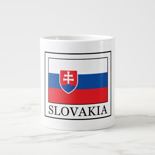 Slovakia Large Coffee Mug (Front)