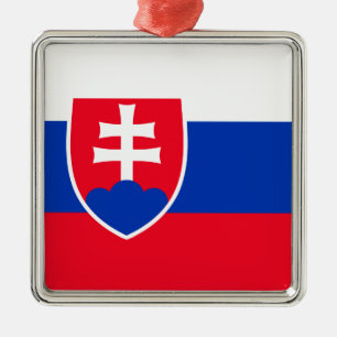 Slovakia Metal Ornament