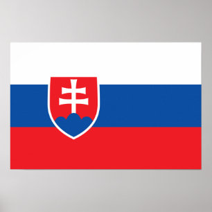 Slovakia – Slovak Flag Poster