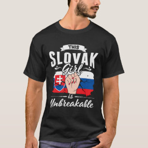Slovakia Slovak Roots Slovak Heritage Proud Slovak T-Shirt