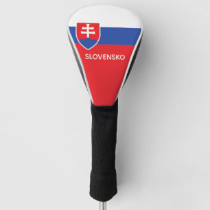 Slovakia Slovakian Flag Emblem Europe Golf Head Cover