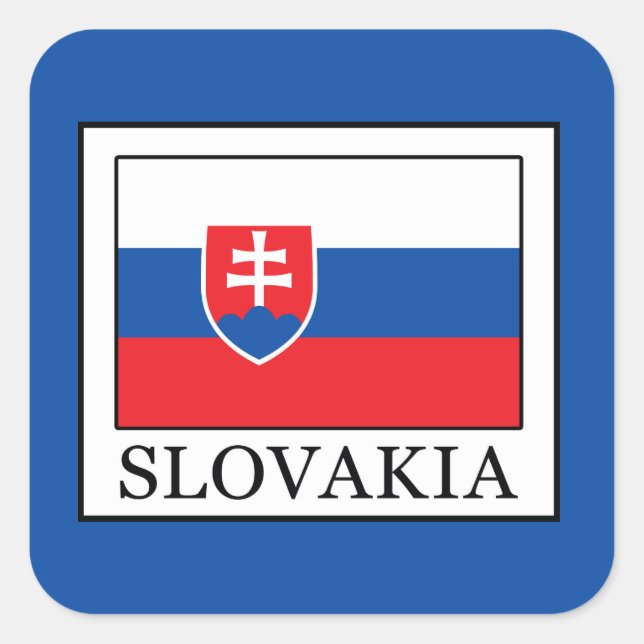 Slovakia Square Sticker (Front)