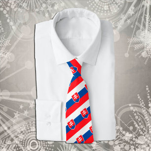 Slovakia Ties, fashion Slovakia Flag business Tie