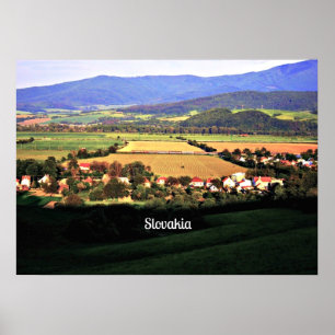 Slovakian Countryside Landscape Poster