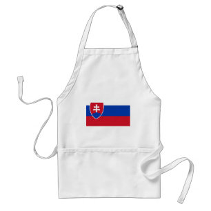 Slovakian Flag Standard Apron