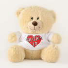 Slovakian Milujem Ta I Love You Red Heart