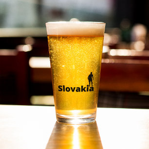 Slovakian soccer glass
