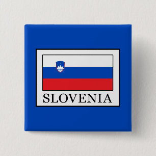 Slovenia 15 Cm Square Badge