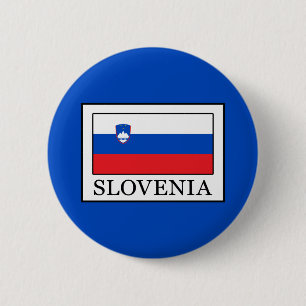 Slovenia 6 Cm Round Badge