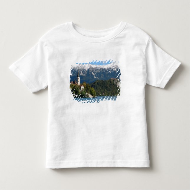 Slovenia, Bled, Lake Bled, Bled Island, Bled 2 Toddler T-Shirt (Front)