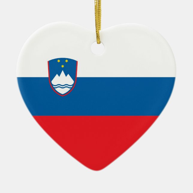 SLOVENIA CERAMIC ORNAMENT (Front)