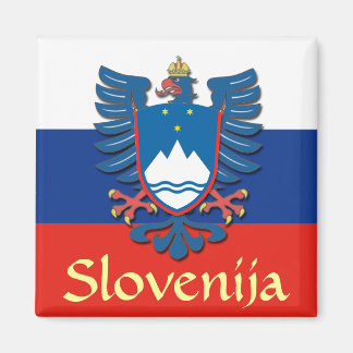 Slovenia Coat of Arms Magnet
