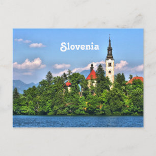 Slovenia Countryside Postcard