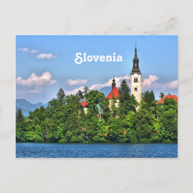 Slovenia Countryside Postcard (Front)