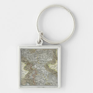 Slovenia, Croatia Key Ring