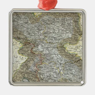 Slovenia, Croatia Metal Ornament
