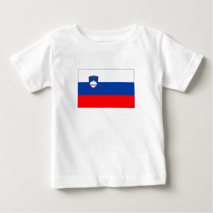 Slovenia Flag Baby T-Shirt