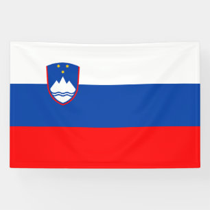 Slovenia Flag Banner